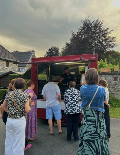 Food Truck Nomad Event lors d’un événement public